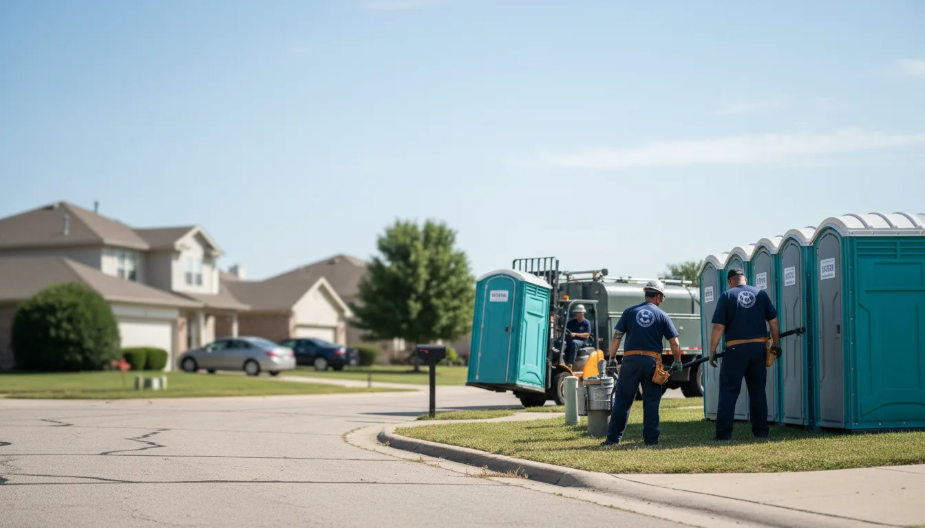 Porta Potty Rental in Tremont, IL near me